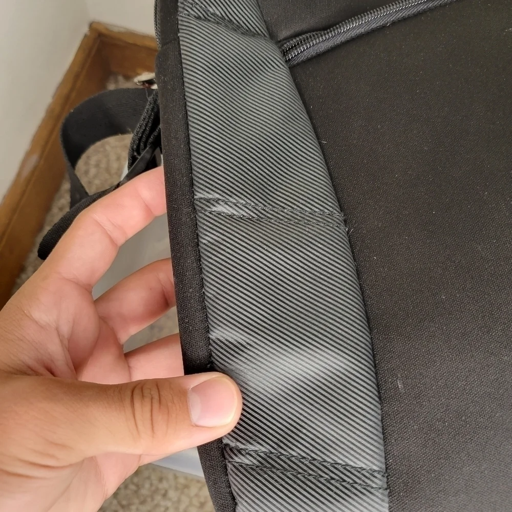 Wegner SwissGear Sherpa Black Laptop Double Slimcase Bag